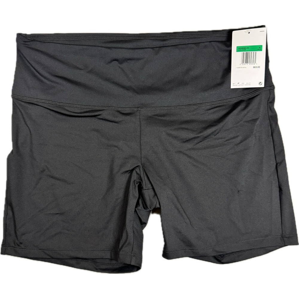 New With Tags Nike Sport Shorts Women XL Black High Waist